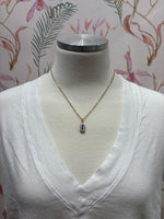 Load image into Gallery viewer, Auntie Charm on Gold Singapore Chain
