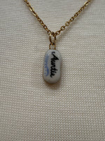 Load image into Gallery viewer, Auntie Charm on Gold Singapore Chain
