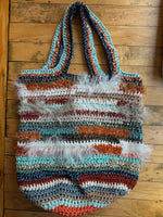 Load image into Gallery viewer, Ilknur Bag in Orange/Teal
