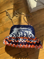 Load image into Gallery viewer, Sis Clutch in Dark Purple/Blue
