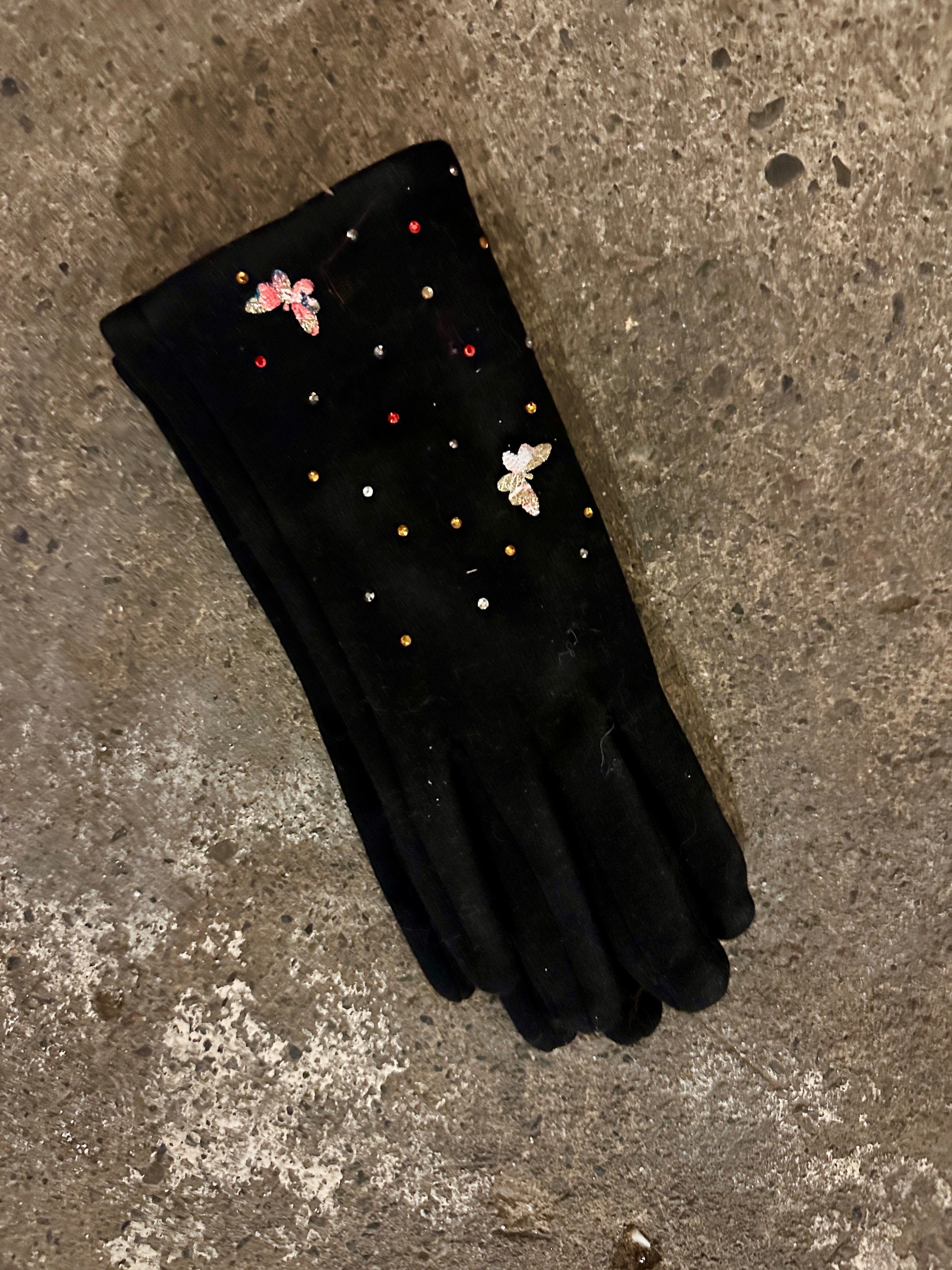 Sparkle Butterfly Gloves