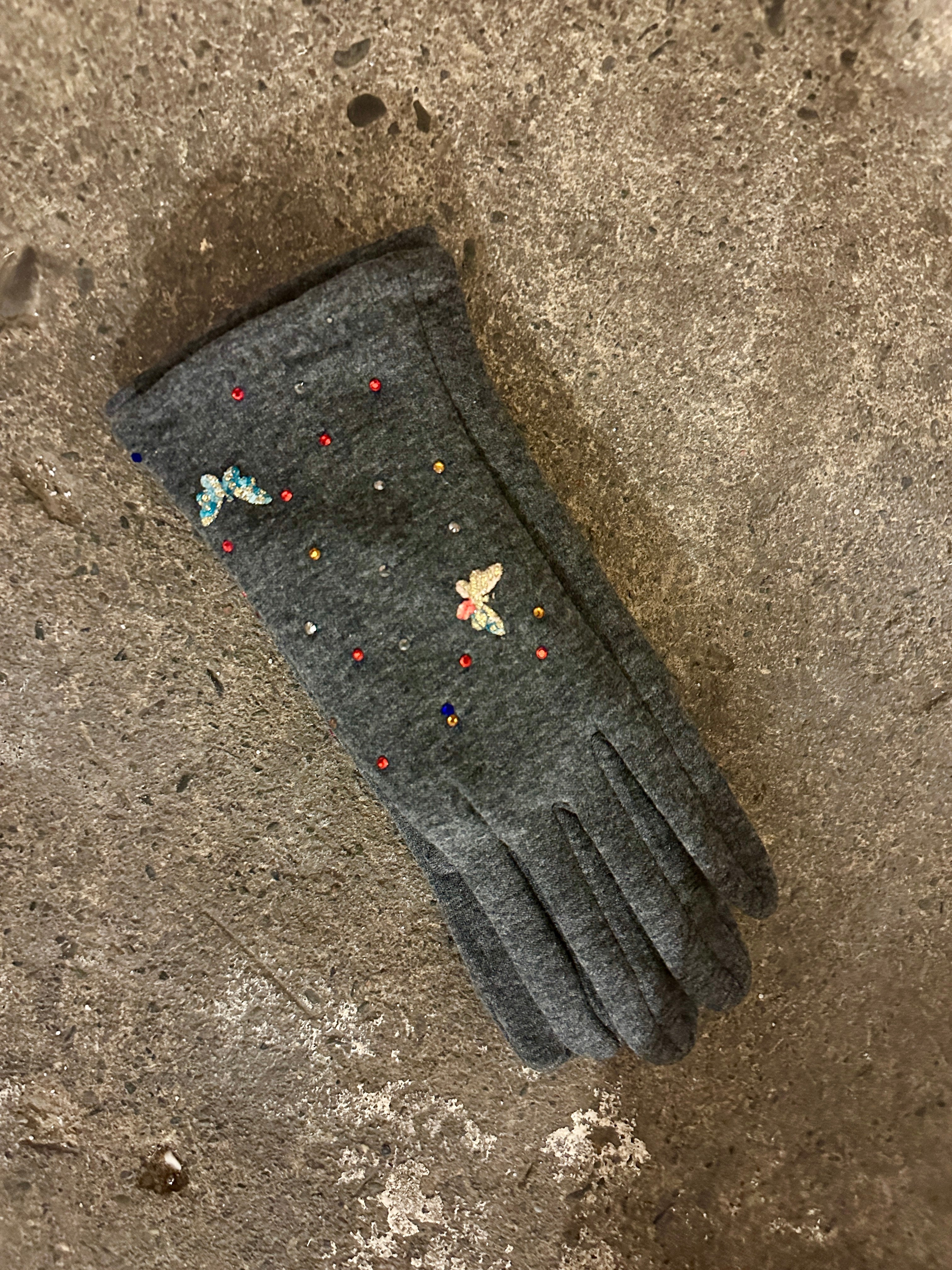 Sparkle Butterfly Gloves