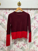 Load image into Gallery viewer, Roxy Long Sleeve Top in Syrah
