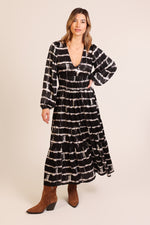 Load image into Gallery viewer, In The Shadows Whispers Dress in Black
