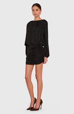 Load image into Gallery viewer, Martha Dress in Black
