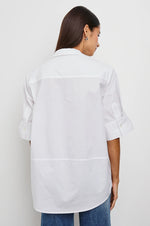 Load image into Gallery viewer, Juda Shirt in White
