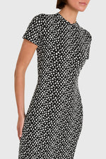 Load image into Gallery viewer, Rosaria Dress in Black/White
