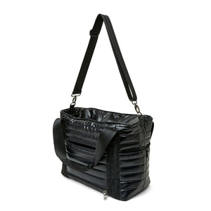 Jetset Wingman Tote Bag in Pearl Black