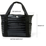 Load image into Gallery viewer, Jetset Wingman in Pearl Black
