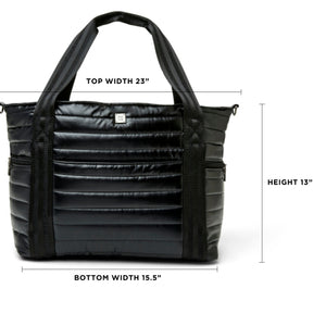 Jetset Wingman in Pearl Black