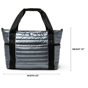 Jetset Wingman Tote Bag in Pearl Pewter