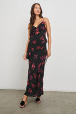 Load image into Gallery viewer, Kariselle Dress in Dark Azalea
