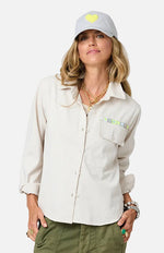 Load image into Gallery viewer, Pia Love Brigade Shirt in Chalk
