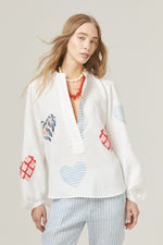 Load image into Gallery viewer, Cupid Linen Shirt in Off White
