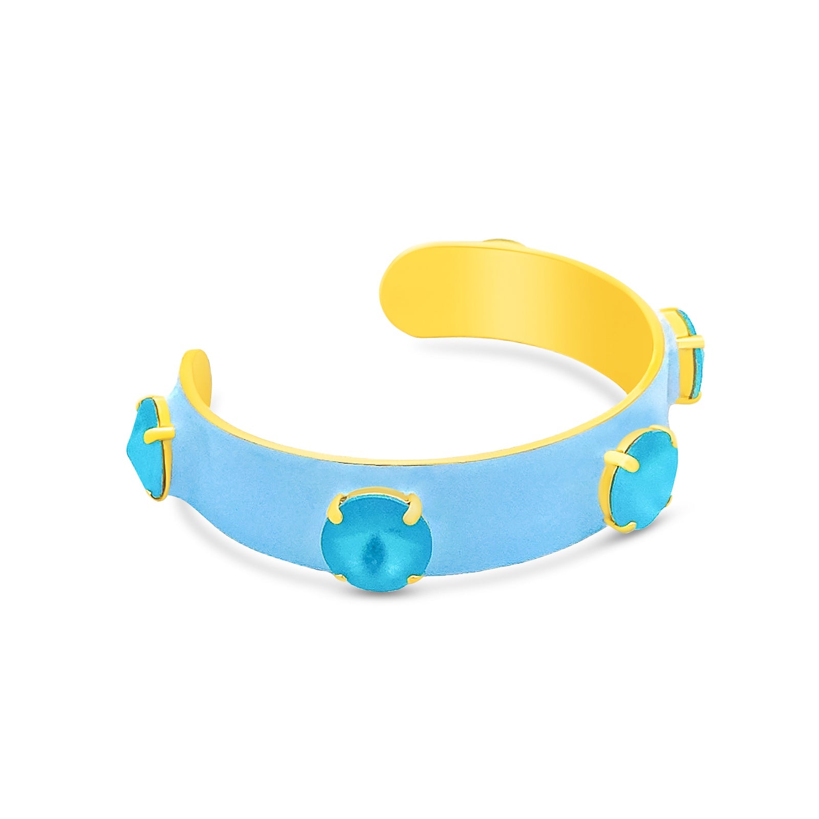Linsey Cuff in Baby Blue