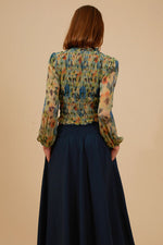 Load image into Gallery viewer, Little Lies Loretta Top in Blue
