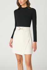 Load image into Gallery viewer, Era Knit Dress in Jet/Ivory
