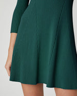 Load image into Gallery viewer, Robin Knit Dress in Forest
