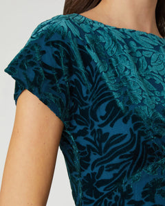 Marla Dress in Teal