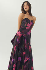 Load image into Gallery viewer, Torin Dress in Black Multi
