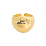 Load image into Gallery viewer, Gold Plated Dome Ring
