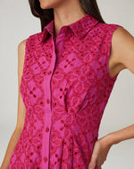 Load image into Gallery viewer, Deco Dress in Raspberry/Red
