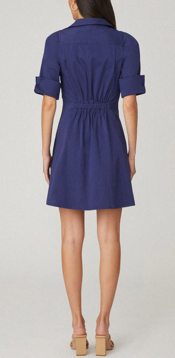 Bryce Dress in Navy