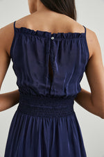 Load image into Gallery viewer, Magdalene Dress in Admiral Blue
