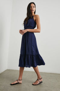 Magdalene Dress in Admiral Blue