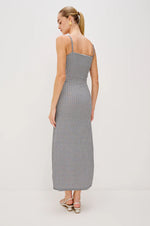 Load image into Gallery viewer, Mari Dress in Navy Gingham
