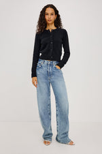 Load image into Gallery viewer, Matilda Cardigan in Black

