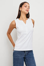 Load image into Gallery viewer, Mayla Tank in White
