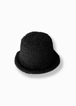 Load image into Gallery viewer, Suede Fisherman Reversible Hat in Black
