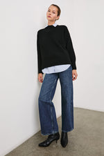 Load image into Gallery viewer, Miranda Sweater in Black
