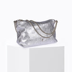 Load image into Gallery viewer, Mallow Lamb Leather Bag in Argent
