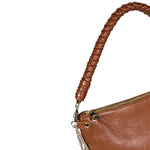 Load image into Gallery viewer, Mallow Twist Calf Leather Bag in Grainé Coffee
