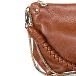 Load image into Gallery viewer, Mallow Twist Calf Leather Bag in Grainé Coffee
