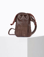 Load image into Gallery viewer, Milli Lamb Leather Bag in Bubble Brown
