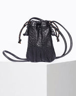 Load image into Gallery viewer, Milli Lamb Leather Bag in Bubble Black
