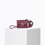 Load image into Gallery viewer, Moni Calf Leather Wallet in Prune
