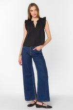 Load image into Gallery viewer, Nazira Top in Black
