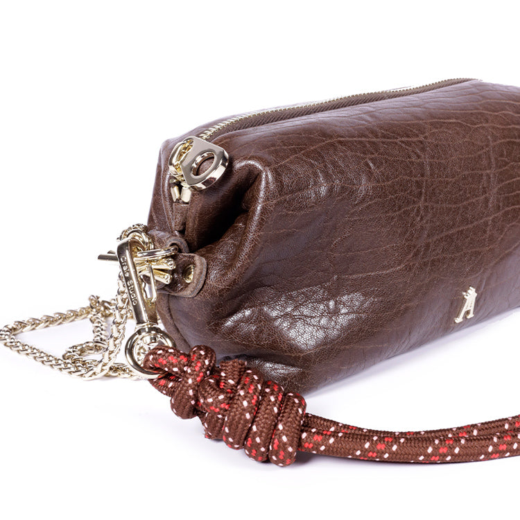 Bandoulière Strap in High Marron