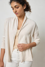 Load image into Gallery viewer, Easy Open Cardigan in Barley
