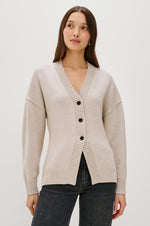 Load image into Gallery viewer, Philippa Cardigan in Taupe
