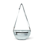 Load image into Gallery viewer, Little Runaway Bag in Pearl Silver
