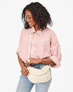 Load image into Gallery viewer, Petit Moyen in Cream Woven Checker
