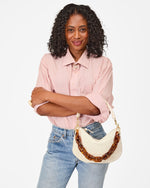 Load image into Gallery viewer, Petit Moyen in Cream Woven Checker
