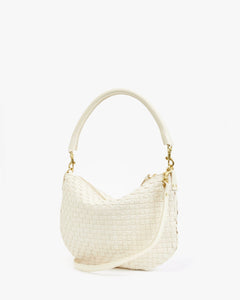 Petit Moyen in Cream Woven Checker