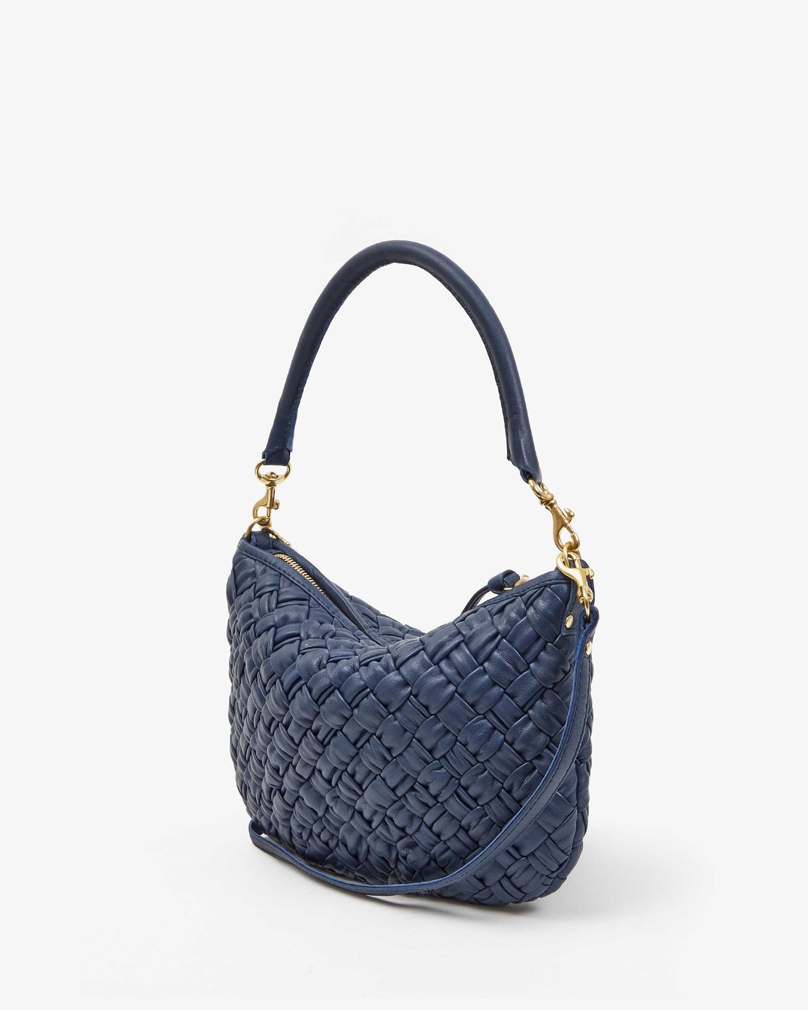 Petit Moyen in Bright Navy Puffy Woven