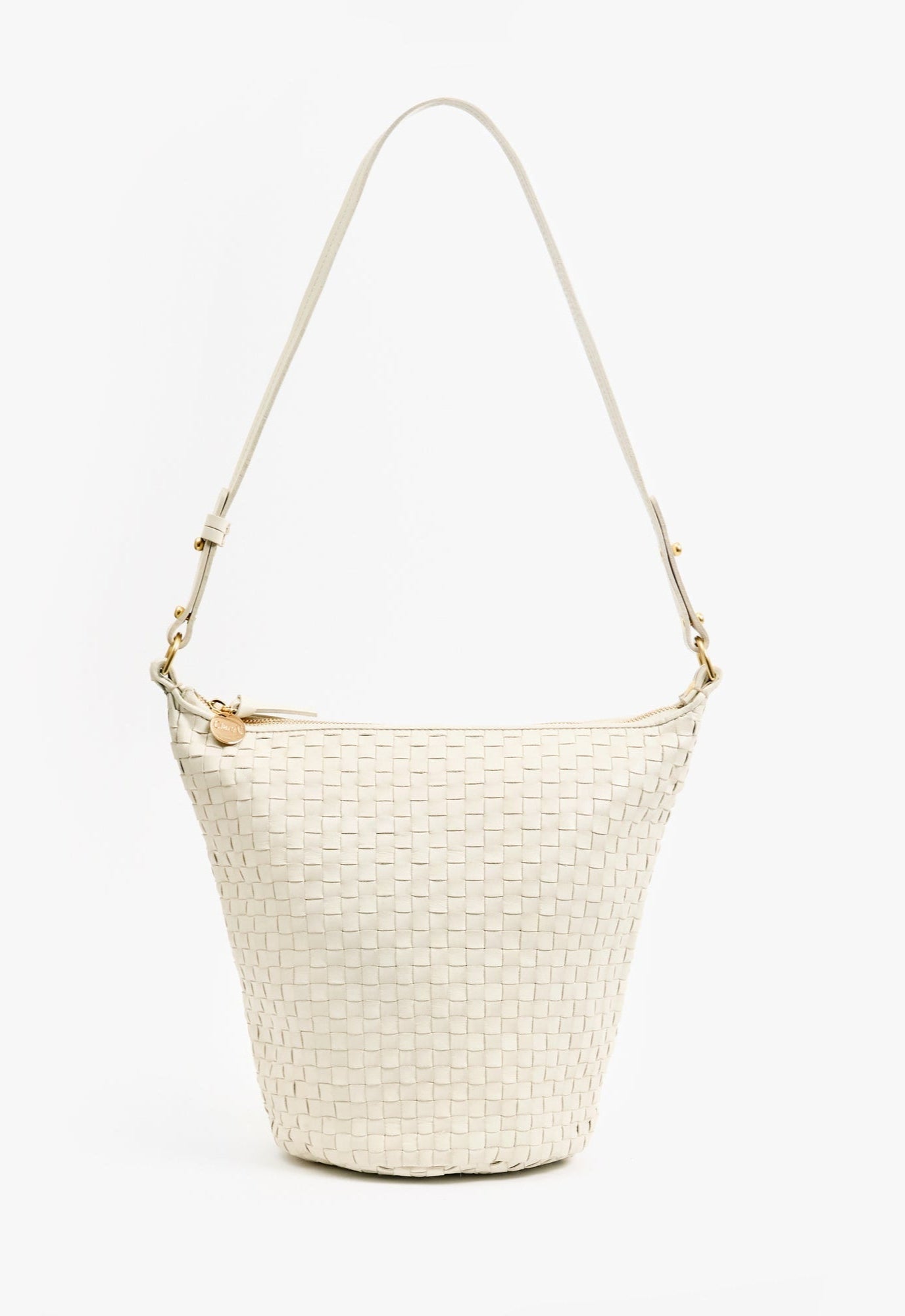Petite Jeanne in Cream Woven Checker